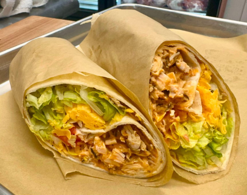 Buffalo Ranch Chicken Wrap